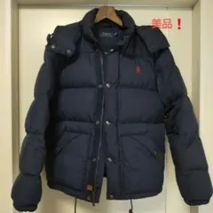 POLO RALPH LAUREN ネイビー ダウンジャケット M相当