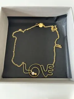 新品 MARNI LOVE ネックレス ゴールド マルニ Italy製 保存袋付のサムネイル