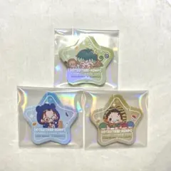 ヒプマイ どついたれ本舗 サンリオコラボ 星型缶バッジ