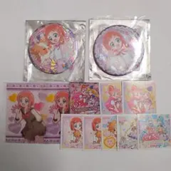 わんだふるぷりきゅあ ブルジュラ ホログラム缶バッジ セット