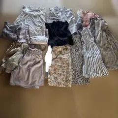 (まとめ売り)17点　キッズ服セット 140cm~ 多色