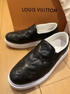 LOUIS VUITTON ブラック スリッポン