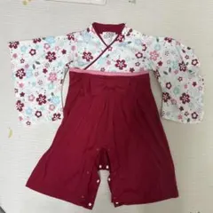 ベビー 袴 ロンパース(90cm)