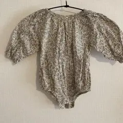 monbebe モンベベ　韓国子供服　ロンパース　オリーブ柄 80cm