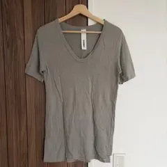 当時物！　アタッチメント Tシャツ　カーキ　カズユキクマガイのサムネイル