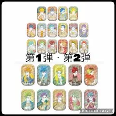 ハイキュー スクエア缶バッジ セブンネット　オフショット　カラー　第1弾 第2弾