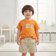 Ralph Lauren ポロ ロゴ Tシャツ オレンジ 24m90cmのサムネイル