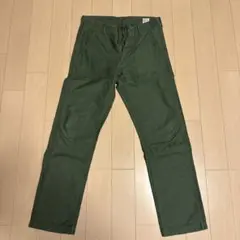 at Slow ワークパンツ XS オリーブグリーンのサムネイル