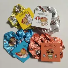 日焼け　ハローキティ　シュシュ