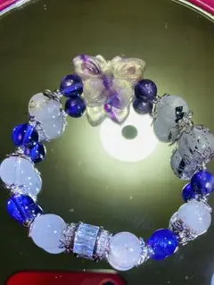 ※フローライト デザインブレスレット※