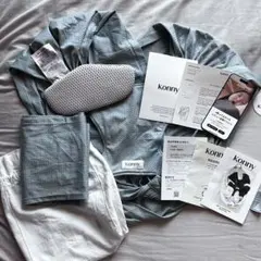 【ベッドサポート付】konny FLEXAirmesh ミントグレー