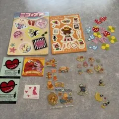 平成レトロ　シール　セット　USJ くまのがっこうなど