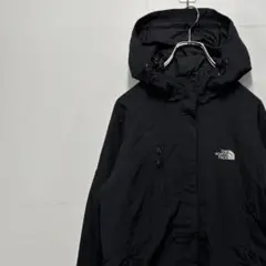ノースフェイス ナイロンジャケット パーカー 刺繍ロゴ 古着
