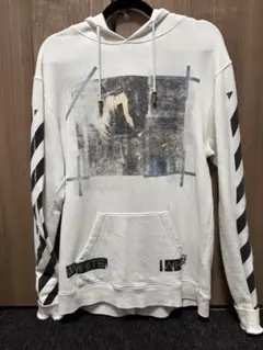 OFF-WHITE パーカー ホワイト