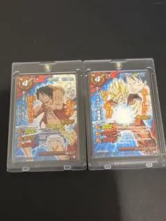 超貴重］ ミラバト ルフィ 孫悟空 限定プロモ ミラクルバトル