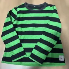 アンダーカバー ユニクロ130 フリース 緑×黒