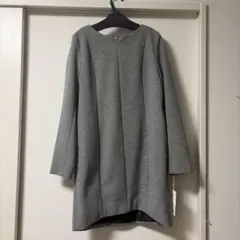 redyazel グレー 長袖ワンピース