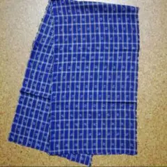 B.古布　木綿　琉球絣のようなハギレ　パッチワークなど材料に