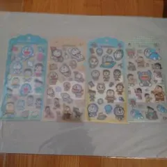 ドラえもん　ドロップジェリーシール　4点セット