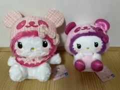 パンダハローキティ ぬいぐるみ サンリオ 2008年製 希少 レア - メルカリ