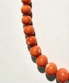 【新品未使用品】ピンク珊瑚ネックレス