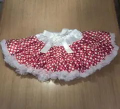 ミニー フリル付きドットスカート 110cm~120cm