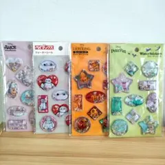 ウォーターシール　ティンカーベル　ピーターパン　ベイマックス　ディズニー　セリア