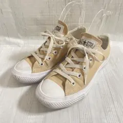converse コンバース オールスター ローカット ベージュ 22.5cm