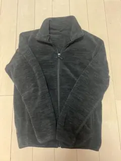 美品★UNIQLO フリースジャケット Sサイズ ダークグレー