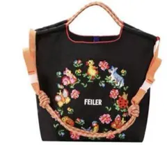 花柄トートバッグ