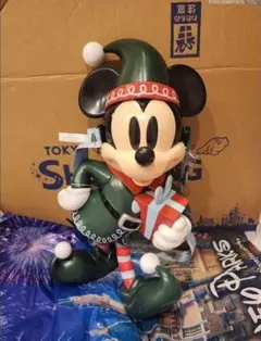 ミッキー　ポップコーンバケット　アナハイム　エルフ　クリスマス　DLRのサムネイル