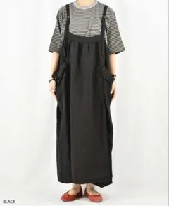 motomi.mリネン2wayジャンバースカート♡完売品