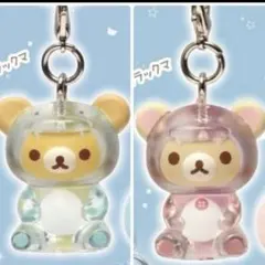 リラックマ　きょうりゅう着ぐるみフィギュア　　2点セット