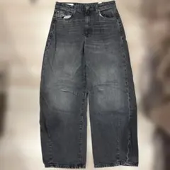 スーパーバギーデニム　黒