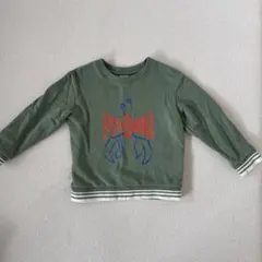 PETIT BATEAU オリーブグリーン トレーナー 116cmのサムネイル
