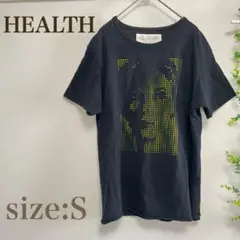 HEALTH ヘルス　グラフィックTシャツ 黒 S ユニセックス　日本製