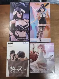 プライズフィギュア 4点セット まとめ売り オーバーロード等