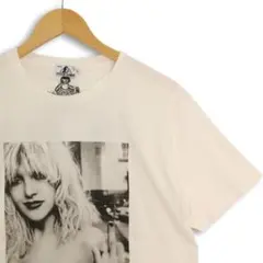 HYSTERIC GLAMOUR コートニー ラブ 半袖Tシャツ ホワイト