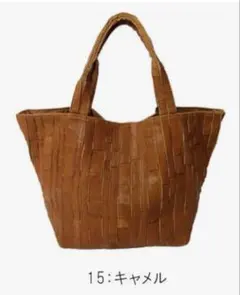 Trideep 山羊革 トートバッグ 大容量