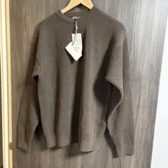 AURALEE リブニット セーター ブラウン サイズ4