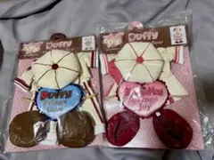 ダッフィー＆シェリーメイ コスチューム 2点セット（ハートメッセージ付）