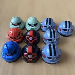 ガンダム ジョージアモビルキャップ 色々10個 2016年 限定 비매품