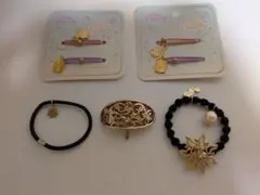 【おしゃれ！】塔の上のラプンツェル　ヘアアクセサリー　5点セット