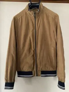 スエード ブルゾン