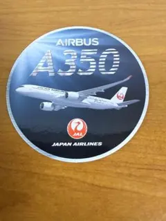 Japan Airlines Airbus ＪAL A350　ステッカーのサムネイル