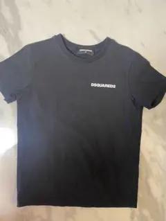 DSQUARED2 キッズ　黒 Tシャツ ロゴ入り