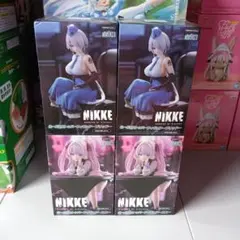 NIKKE ぬーどるストッパーフィギュア　ユニ／ブリッド 4個セット