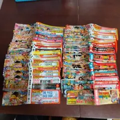 ONE PIECE 漫画コミックス 帯 まとめ売り　100枚 ①