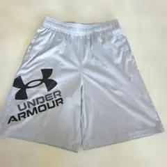 UNDER ARMOUR キッズ ハーフパンツ グレー バスパン YMD 140のサムネイル