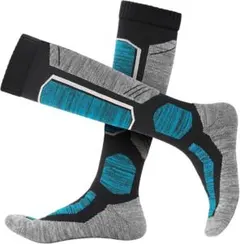 スノーボード スキー 靴下厚手 スキーソックス 保温性 吸湿性 男女兼用